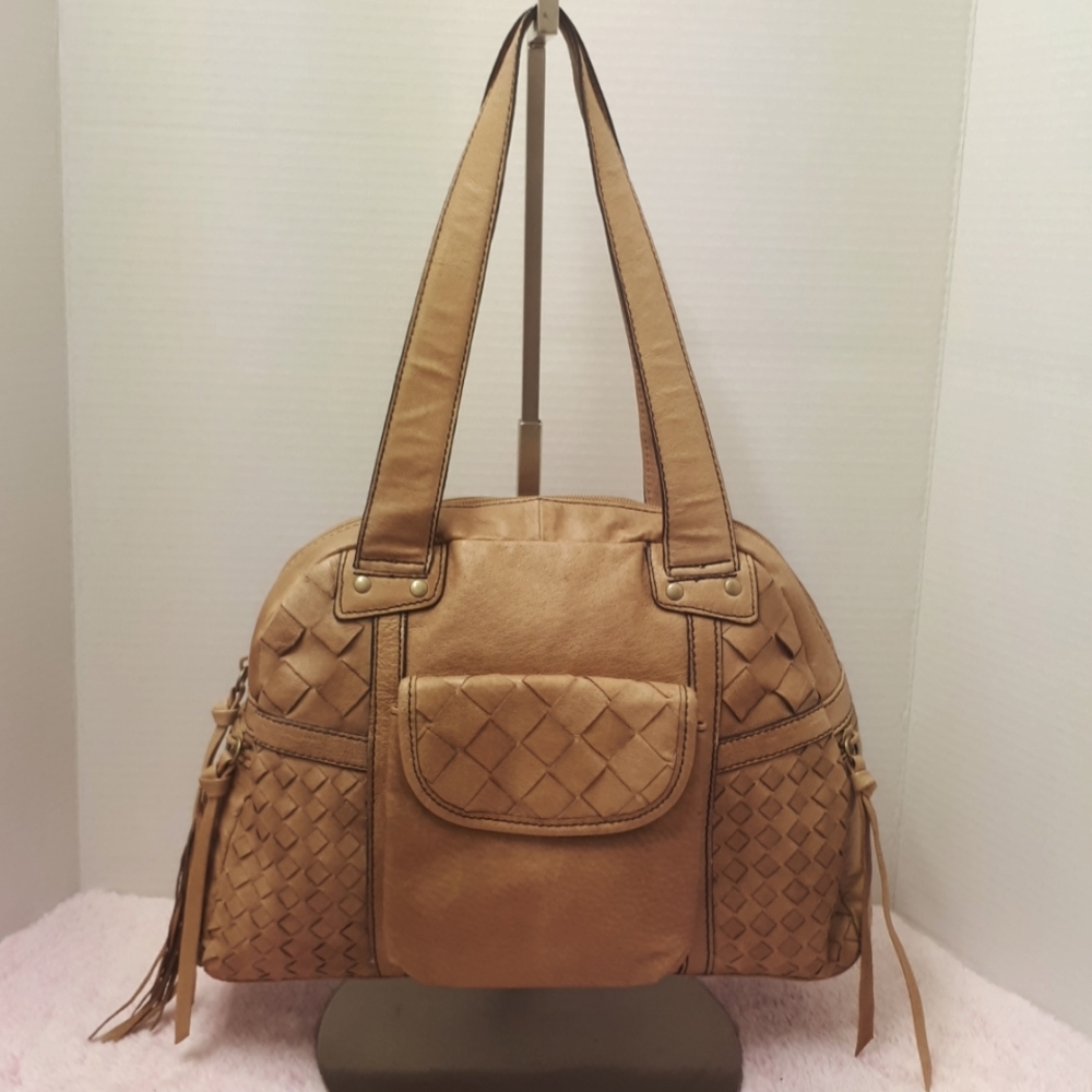 Woven Genuine Leather Bag